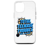 Total Teenage Trouble, Vie et émotions des Adolescents, garçons et Filles Coque pour iPhone 12/12 Pro