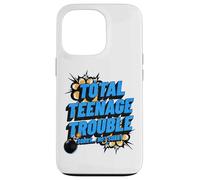 Total Teenage Trouble, Vie et émotions des Adolescents, garçons et Filles Coque pour iPhone 13 Pro