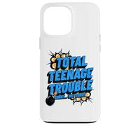 Total Teenage Trouble, Vie et émotions des Adolescents, garçons et Filles Coque pour iPhone 13 Pro Max