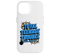 Total Teenage Trouble, Vie et émotions des Adolescents, garçons et Filles Coque pour iPhone 14