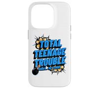 Total Teenage Trouble, Vie et émotions des Adolescents, garçons et Filles Coque pour iPhone 14 Pro