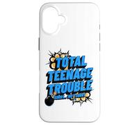Total Teenage Trouble, Vie et émotions des Adolescents, garçons et Filles Coque pour iPhone 16 Plus