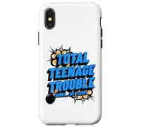 Total Teenage Trouble, Vie et émotions des Adolescents, garçons et Filles Coque pour iPhone X/XS
