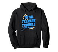 Total Teenage Trouble, Vie et émotions des Adolescents, garçons et Filles Sweat à Capuche