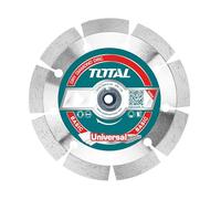 Total Tools - Boîte de 10 disques diamantés segmentés - Ø 115 x 22