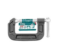 Total Tools - Vis de serrage - Mesure 75 mm - Idéal pour les travaux de menuiserie - Peut contenir des pièces pour une manipulation facile - Fil en forme de T - Acier malléable
