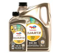 TOTAL - TotalEnergies Quartz Ineo ECS 5W-30, Huile moteur essence et Diesel, 5+1 Litres - Réf. 214409