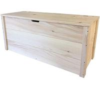 TOTAL WOOD 2012 Coffre banc de rangement en bois enterieur exterieur jardin 70x40x40 cm également disponible sur mesure!