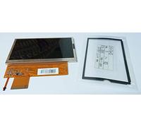 Total Console Écran LCD de rechange PSP 1000/1001 – rétroéclairage, joint Sony OEM, argenté