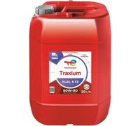 Huile de transmission TOTAL 80W90 TRAXIUM DUAL 8 FE 20L