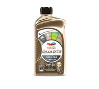 TotalEnergies Huile moteur Quartz 0W-20 Huile ACEA C6 ACEA C5 API SP RC Ineo Xtra Long Life 1 L