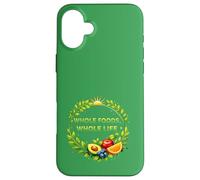 TotalFoods Complete Life, Alimentation Saine, Design Bien-être Coque pour iPhone 16 Plus