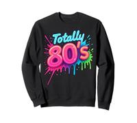 Totally 80s Down Memory Lane Illustration de retour des années 80 Sweatshirt