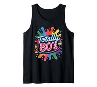 Totally 80's Neon Splash Années 80 Soirée Nostalgie Débardeur