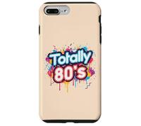Totally 80s Paint Splatter Retro Throwback Hommes Femmes Enfants Coque pour iPhone 7 Plus/8 Plus