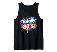 Totally 80s Paint Splatter Retro Throwback Hommes Femmes Enfants Débardeur