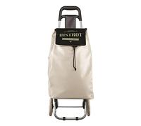 Totally Addict Chariot De Courses Bistrot - Beige - Poussette De Marché