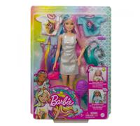 Totally Hair Poupée Barbie Cheveux Fantastiques Avec Looks Sirène Et Licorne