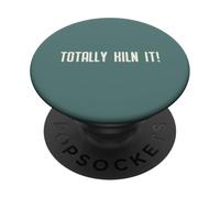 Totally KILN IT! Poterie Humoristique en céramique jetant Meme PopSockets PopGrip Adhésif