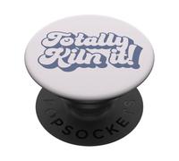 Totally KILN IT! Poterie Humoristique en céramique jetant Meme PopSockets PopGrip Adhésif