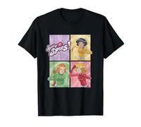 Totally Spies! Personnages et Logo à Quatre Blocs T-Shirt