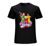 Totally Spies T-Shirt for Men, Tee Black S