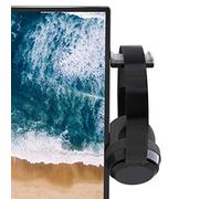TotalMount Support de moniteur pour casque et casque (support de qualité supérieure pour économiser de l'espace sur le bureau et protège les écouteurs)