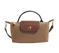 TOTDYIKH Mini sac à bandoulière tendance pour femme, sac à main carré de couleur unie avec bandoulière réglable, sacs à main (Khaki,One-Size)