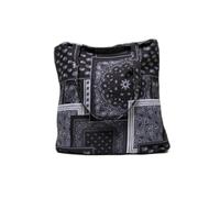 Tote bag Ã motif bandana femme Urban Classics Patchwork Noir TU