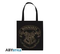 Tote Bag - ABYSTYLE - Harry Potter - Poudlard - 100% coton - 37x42 cm - Noir