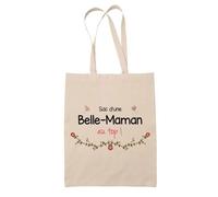 Tote Bag - Belle-Maman - Personnalisé - 10L - Coton Biologique - Éco-Responsable