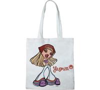 TOTE BAG BRATZ «YASMIN», REFERENCE : BWBRATZBB004, BLANC, 38 X 40 CM