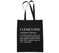 Tote Bag - Clémentine - Personnalisé - 10L - Coton Bio - Éco-responsable