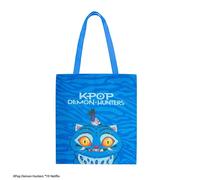 Tote bag Derpy & Sussie enfant Trade Invaders KPop Demon Hunters Bleu 42x38x0,5 cm