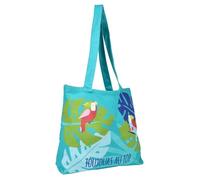 Tote bag DRAEGER PARIS « Toujours au top » coton bleu A4 30×42×10 cm