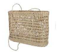 Tote bag en jonc de mer Rex London