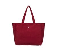 Roxy Feeling Vibes Cord - Sac Tote en Velours côtelé - Femme - One Size - Rouge