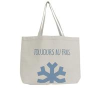 Tote bag isotherme (10L) blanc avec message ""Toujours au frais"" - FRISCA
