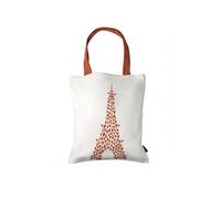 Tote Bag J Aime Paris Tour Eiffel Coeurs