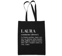 Tote Bag - Laura - Personnalisé - Coton Bio - 10L - Éco-responsable