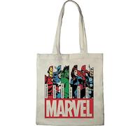 MARVEL TOTE BAG AVENGERS», REFERENCE : BWMARCOBB002, ECRU, 38 X 42 CM