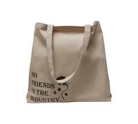 Tote bag Mister Tee No Friends Oversize Blanc TU