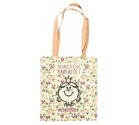Linnea Tote Bag Mme Princesse en Polyester Motif Floral Collection Monsieur Madame Multicolore