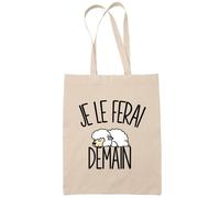Tote Bag - Mouton - Beige - 10L - Éco-responsable - Personnalisable