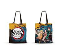 Tote Bag Premium - KARACTER MANIA - Demon Slayer - 40x33x1cm - Noir - Mixte
