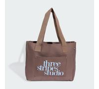 TOTE BAG TOILE 3BANDES STUDIO Earth Strata / Glow Blue / White 1 Taille