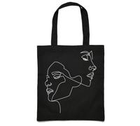 Tote bag Urban Classics One Line Noir TU