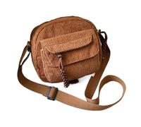 Tote d'épaule en velours côtelé - sac de voyage en velours côtelé aux femmes avec poche à fermeture éclair | Pourse de magasinage pour femmes, fourre-tout en velours les adultes avec poche zip po