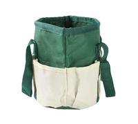 Tote Garden - Sac à outils de jardin | Organisateur de petits outils imperméables de 20 x 19 cm | Chariot de rangement extérieur facile à transporter | Transporteur or