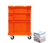 Totehaul Coffre utilitaire - Organiseur de rangement mobile avec roues et couvercle verrouillable | Boîte à rouler polyvalente pour garage, abri de jardin, placard, arrière-cour, terrasse ou